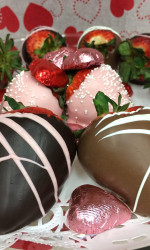 A Kline Chocolatier candy shop in Claremont, California has delicious chocolates and more for your sweethearts.